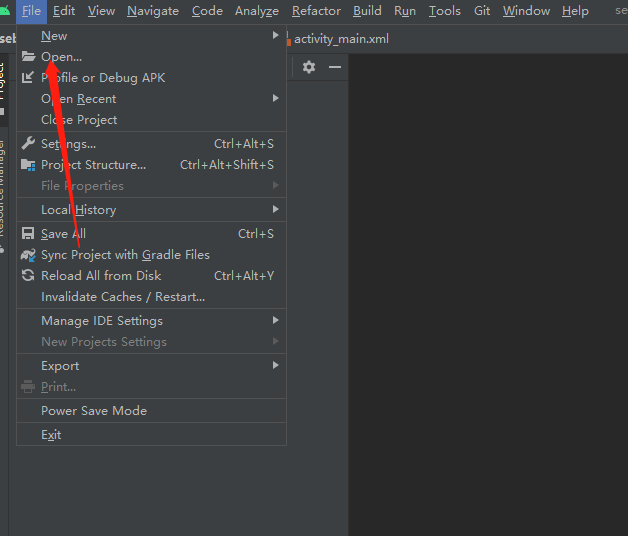 libgdx导入到Android Studio步骤1